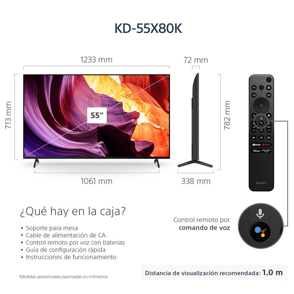 En marcha parásito Sociable X80K | 4K Ultra HD | Alto rango dinámico (HDR) | Smart TV (Google TV) |  Sony Store Panama - Sony Store Panamá