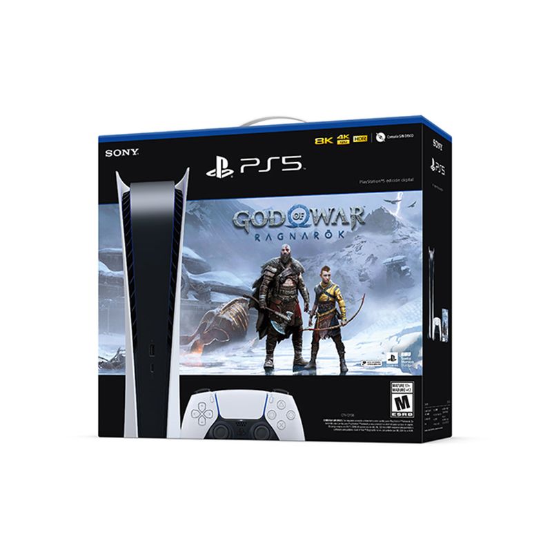 PlayStation 5 Consola con God of War Ragnarok Disco - Movicenter Panama